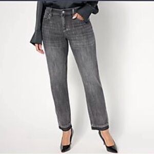 NWT Liverpool Liv Slim Letdown Hem Jeans 22W